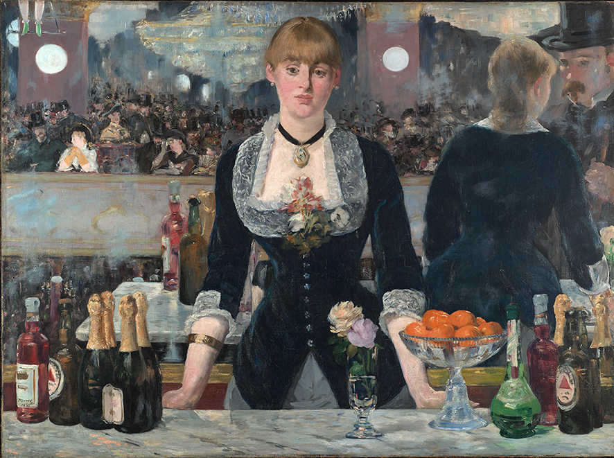 un bar aux Folies Bergères d'Edouard Manet