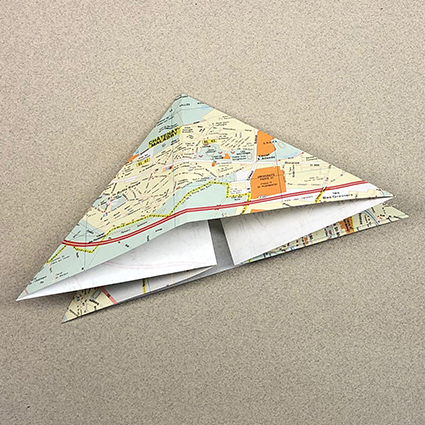 méthode de pliage pour origami papillon